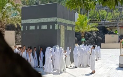 KEGIATAN MANASIK HAJI MATERI FIQIH KELAS 5 MIN 3 BANYUMAS